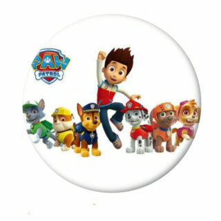 Badge Pat Patrouille Ryder et les chiots ensemble pour la mission