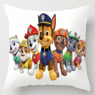 Housse de coussin Pat Patrouille Chase et ses amis