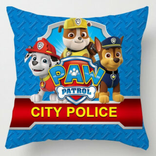 Housse de coussin Pat Patrouille City Police