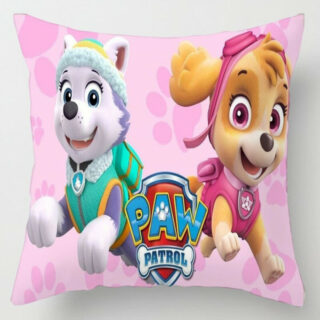 Housse de coussin Pat Patrouille Stella et Rocky