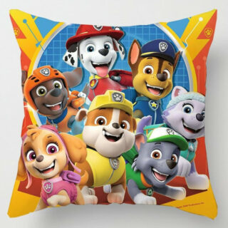 Housse de coussin Pat Patrouille les chiots heureux