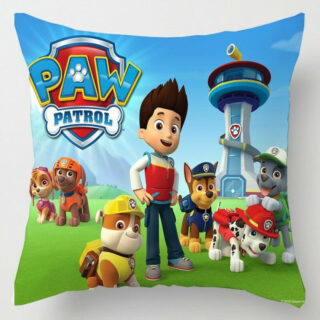 Housse de coussin Pat Patrouille tous ensemble