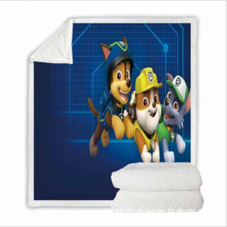 Plaid Pat Patrouille Chase Ruben et Rocky