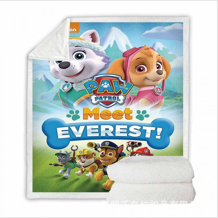 Plaid Pat Patrouille Everest