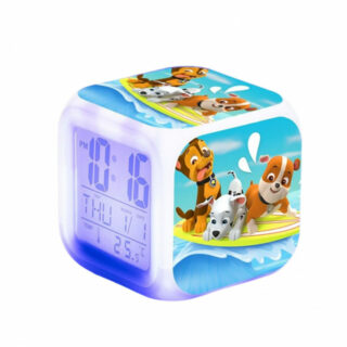 Reveil Pat Patrouille Ruben Chase et Marcus en vacances