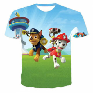 T Shirt Pat Patrouille Chase et Marcus